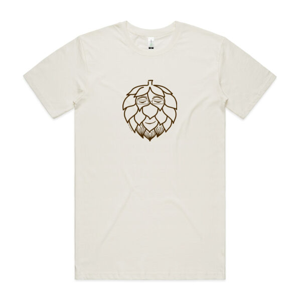Mr Hops - Mens Staple Organic Tee - Brown Print Thumbnail