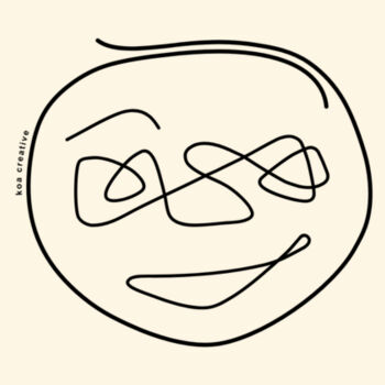 Putting On My Happy Face - Carrie Tote Bag - Black Print Design
